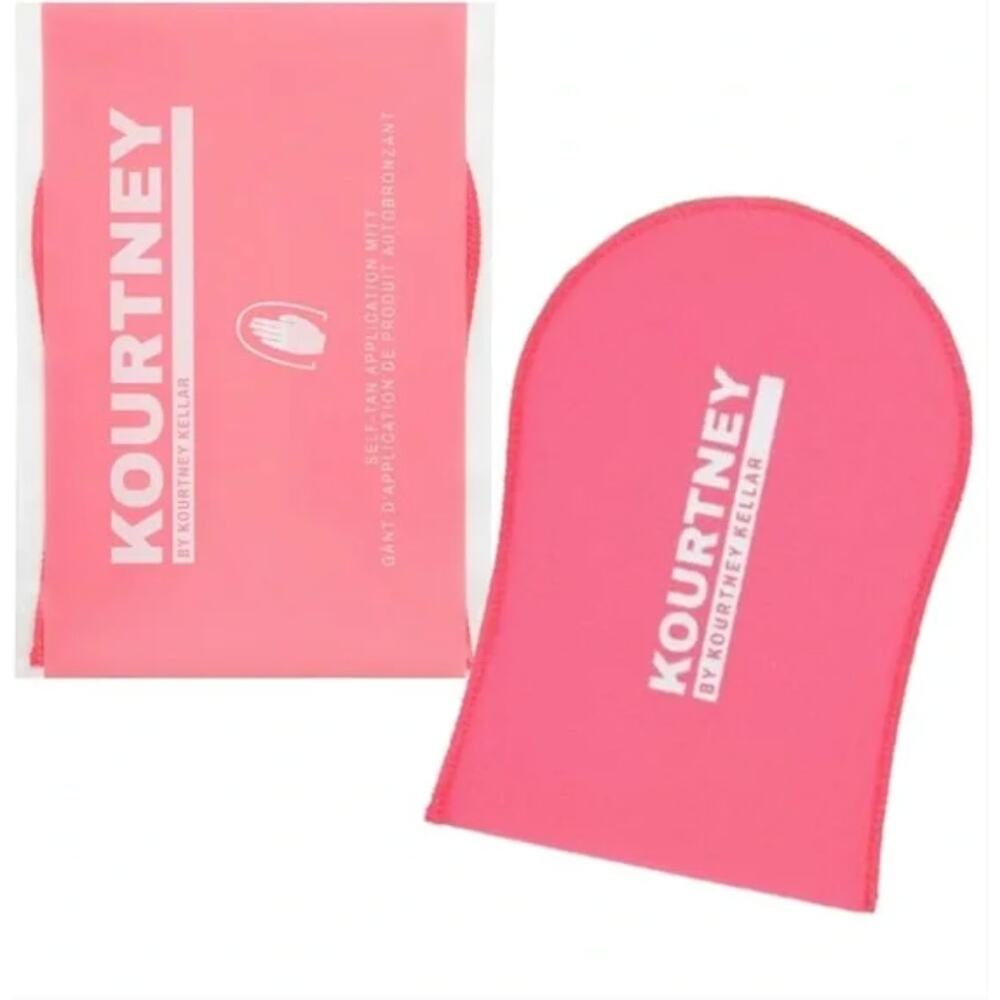 NEW KOURTNEY Kellar Self-Tan Application Mitt - Soft Velvet ONE MITT